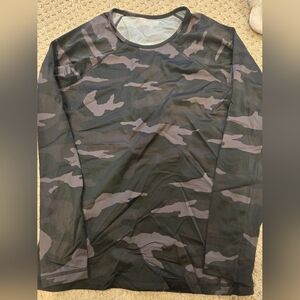 Athleta Camo Long Sleeve